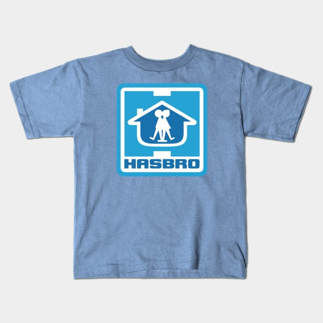 Hasbro Logo 1978 - 1993 Kids T-Shirt by DCMiller01